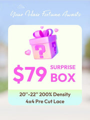 $59 Surprise Box Win 24 Inch Bye-Bye knots Wig Value $159-$219