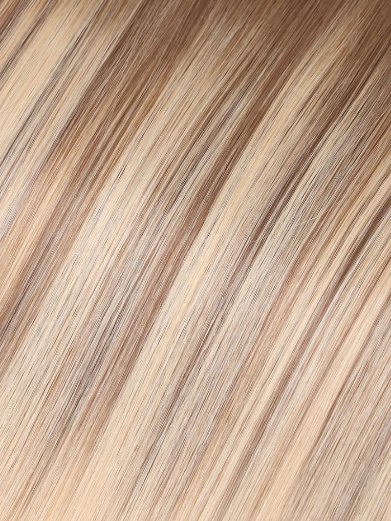 Ash Blonde & Strawberry Blonde Ombre Human Hair Clip In Extension