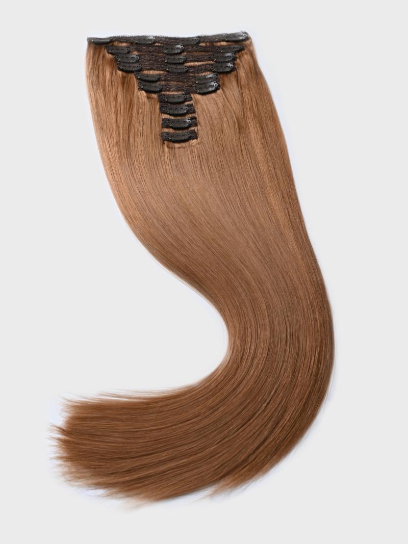 Chestnut Brown Human Hair Clip In Extension