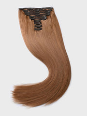 Chestnut Brown Human Hair Clip In Extension