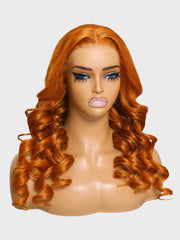 13x4 Lace Frontal Ginger Body Wave Pre-Everything Wig