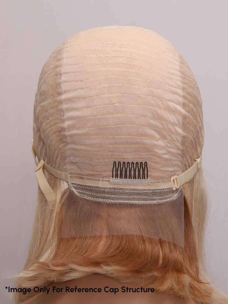 ANGELINA- 12" OPEN CAP LACE STRAIGHT HUMAN HAIR WIG