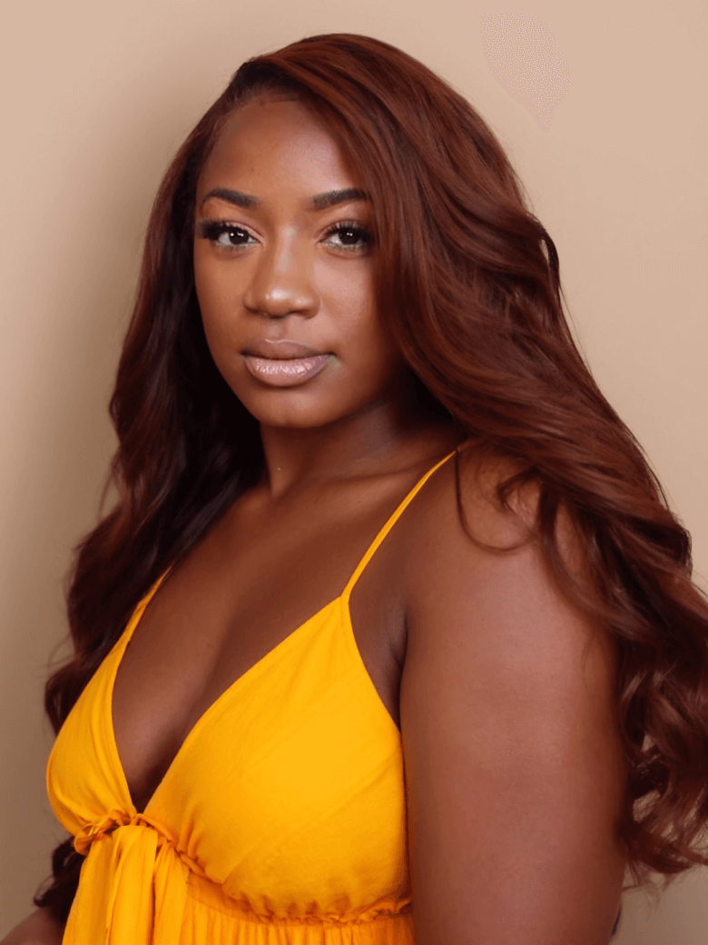 Dark Auburn Body Wave Remy Human Hair 4 Bundles With Closure Deal