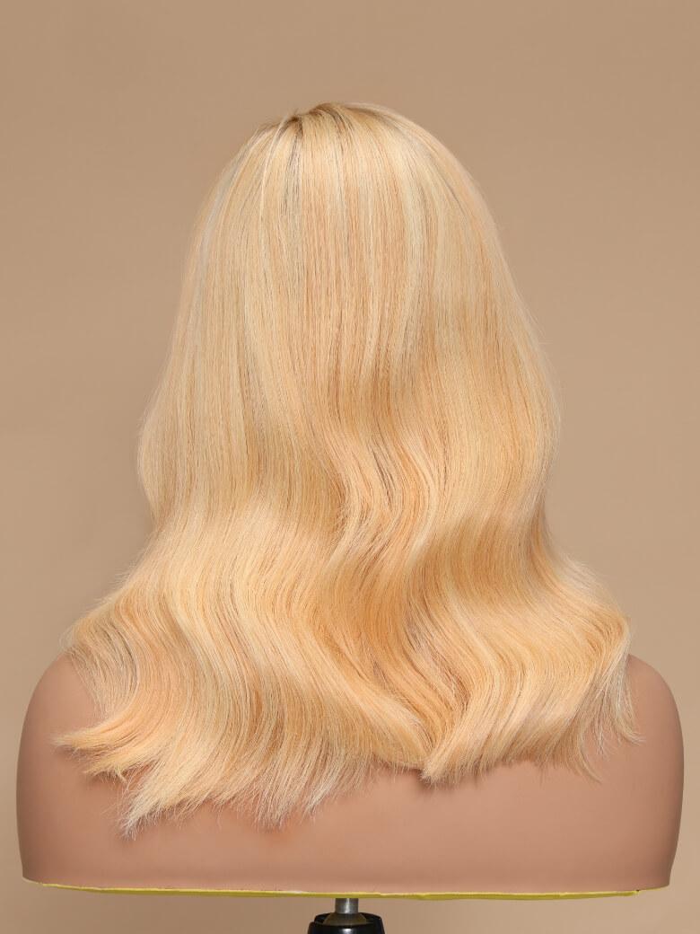 SERENA-14" MONO BODY WAVE HUMAN HAIR WIG
