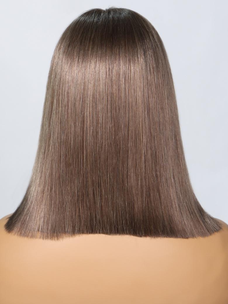 Bye Bye Knots Wig 7x5 Lace Frontal Ash Brown Short Bob Wig