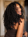 Petaluxe [-$100 Code:S100]13x4 Lace Frontal Natural Pre-plucked Long Curly Wig 150% Density