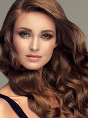 Walnut Brown Human Hair Tape In Extension