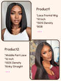 Petaluxe 2 Wigs $129 for 14" Lace Front Bob Wig and 16" Lace Part Wig