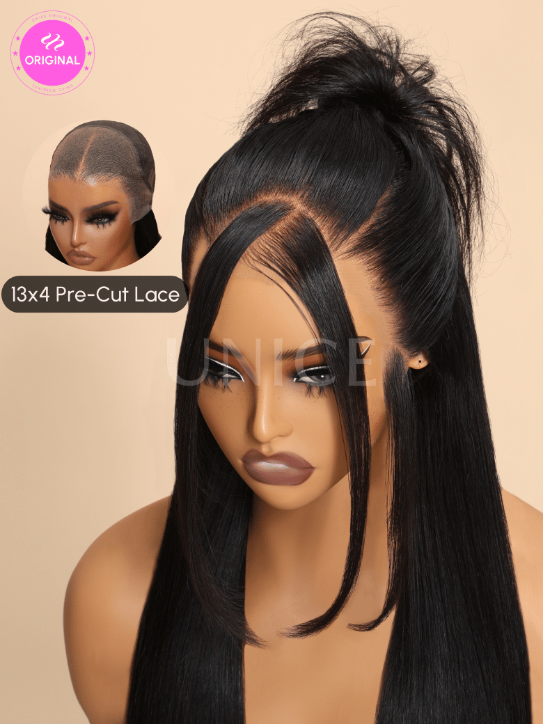 [Weekend Sale] 13x4 Lace Front Super Secure Body Wave Wig Real Ear To Ear Pre-Bleached & Pre-Everything Wig