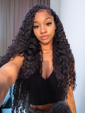 Petaluxe Hair Icenu Series 1 Pieces Deep Wave Human Virgin Hair Weaving