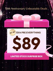 $79 Surprise Box Randomly Get 24''-28'' 7x5 Bye Bye Knots Value $299-$399