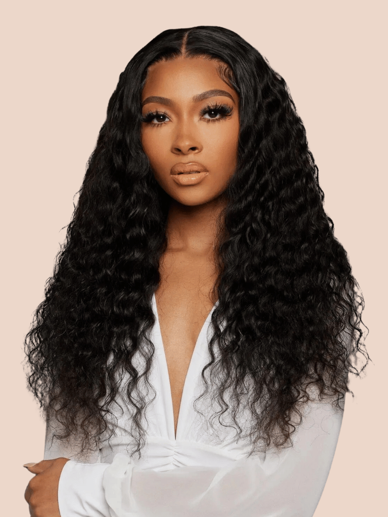 HD Skin Melt Invisible Lace Deep Wave 5x5 / 13x4 Glueless Lace Wigs
