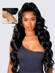 Invisible Strap 360 Lace Body Wave Wig All Head Size Friendly