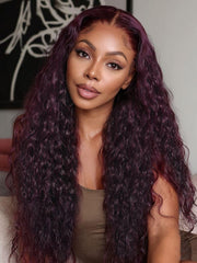 13x4 Pre-Everything? Wig With Loose Wave Face-Framing Layers And Side-Swept Bangs