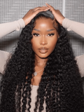Petaluxe Premium Raw Virgin Hair Transparent HD Full Lace Curly Wig