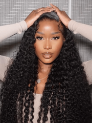 Premium Raw Virgin Hair Transparent HD Full Lace Curly Wig