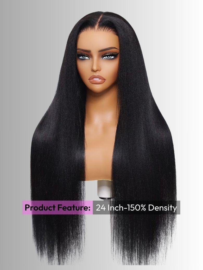 7x5 Bye-Bye Knots? Wig Quick Glueless & HD Lace Wet & Wavy Water Wave Invisible Knots With Invisi Drawstring With Baby Hair