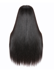 Middle Part Lace Straight Pre Plucked Wig 150% Density Hot Seller For Summer