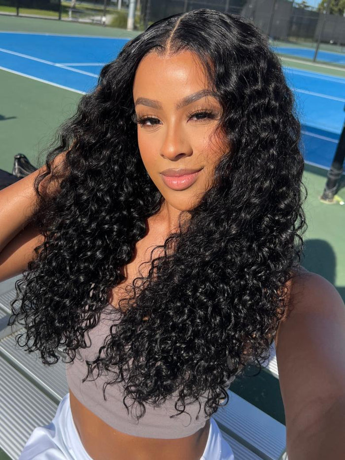 Petaluxe [Price Dropped]7x5 Bye Bye Knots Glueless Wig Quick Install Invisible Knots Lace Wig Bouncy 150% Density