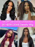 Petaluxe 24 Inch=$119 All Wigs 70% OFF 200% Density Hot Lace Wig Last Chance Sale Limited Stock
