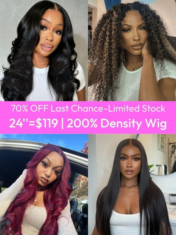 Petaluxe 24 Inch=$119 All Wigs 70% OFF 200% Density Hot Lace Wig Last Chance Sale Limited Stock