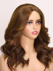 ZOE -18" MONO LOOSE WAVE HUMAN HAIR WIG