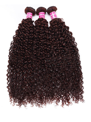 3Pcs Jerry Curl 100% Remy Human Hair Bundles
