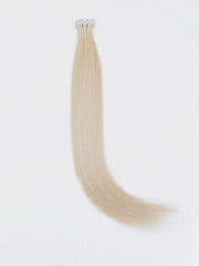 Platinum Blonde Human Hair Tape In Extension