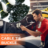 Universal Nylon Cable Tie Buckle Style 3