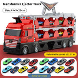 Mega Hauler Truck with Ejection Race Track