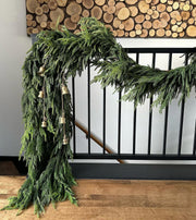✨Natural Christmas Greenery - Norfolk Pine Garland🌲