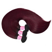 Silky Straight Hair 3 Bundles Ombre Tb99J Human Hair Weave Icenu Series