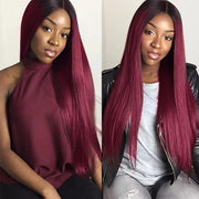 Silky Straight Hair 3 Bundles Ombre Tb99J Human Hair Weave Icenu Series