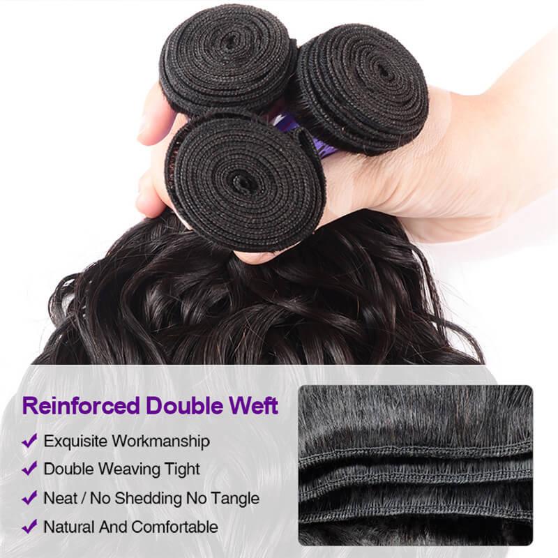 3 Bundles Products Indian Natural Wave Kysiss Series