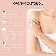 Organic Golden Castor Oil Roll-On with Rose Quartz