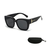 Polarized Square Sunglasses with Wrap-Around Design Style 2