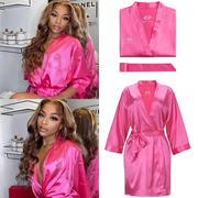 Satin Robe