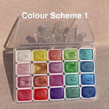 Shifting Watercolor Painting Set Style 1
