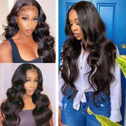 Body Wave T Lace Front Wig 150% Density Deep Part Lace Wigs