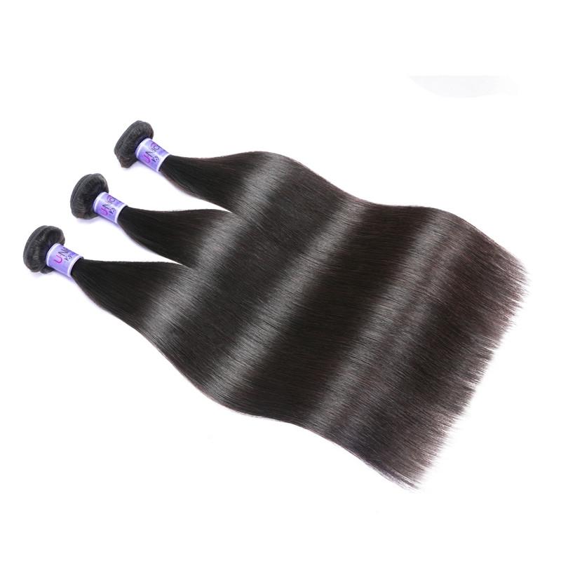 Brazilian Hair 3pcs Virgin+ Straight Human Hair Extension Kysiss Series