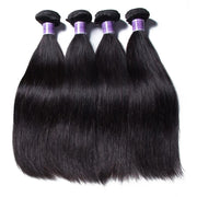 Virgin+ Brazilian Straight Hair 4 Bundles Virgin Human Hair Weave Kysiss Series